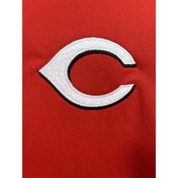 Nike Cincinnati Reds Jacket Mens XL Red Full Zip Dri Fit MLB Performance NWOT Tm - Picture 2 of 12